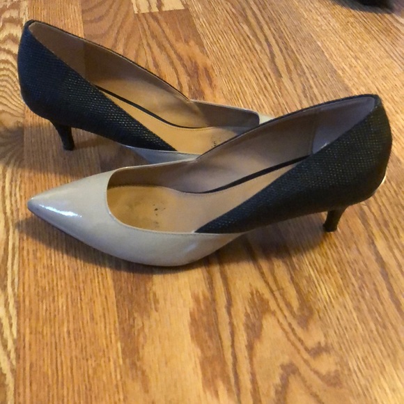 calvin klein kitten pumps
